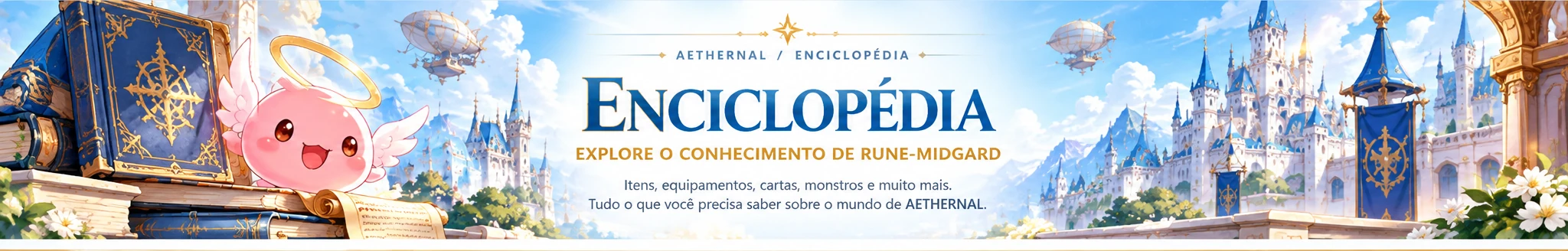 Enciclopédia AETHERNAL — Itens, equipamentos, cartas e monstros