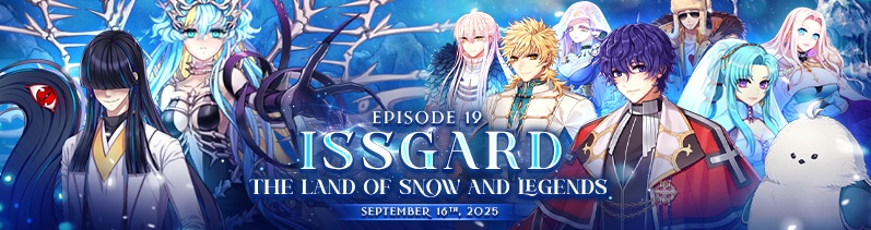 Arte oficial do episódio 19 — Isgard