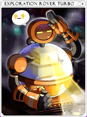 Carta Robô Explorador Turbo