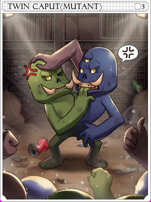 Variant Twin Caput Card