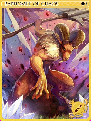 Chaos Baphomet Card