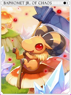 Chaos Baphomet Jr. Card