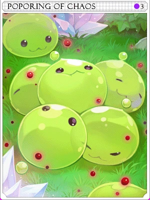 Chaos Poporing Card