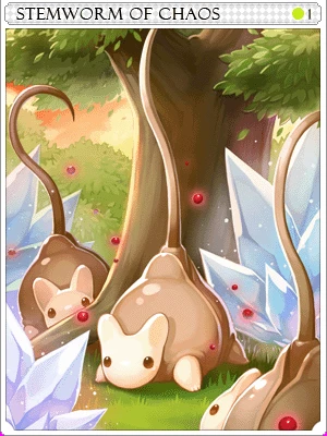 Chaos Stem Worm Card