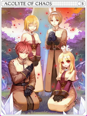 Chaos Noviço Card