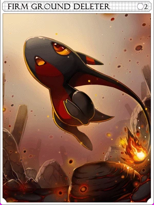 Rigid Earth Deleter Card