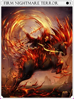 Rigid Nightmare Terror Card