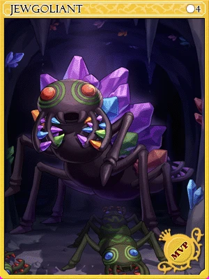Jeweled Ungoliant Card