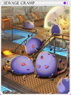 Sewage Cramp Card