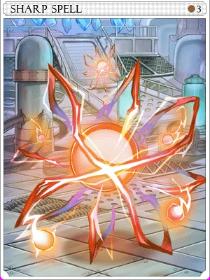 Sharp Magic Card