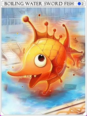 Boiling Swordfish Card