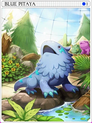 Blue Pitaya Card