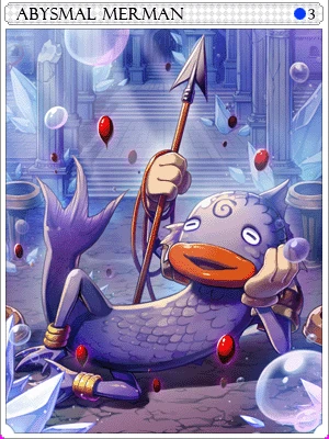 Deep Sea Merman Card
