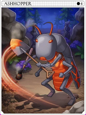 Ash Hopper Card
