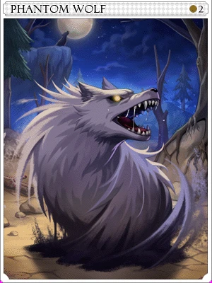 Ghost Wolf Card