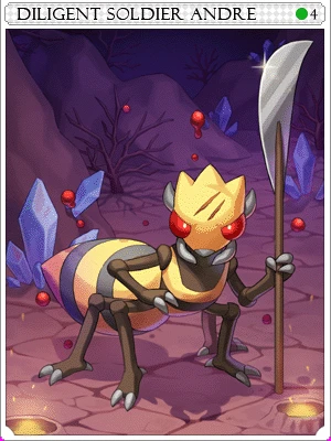 Diligent Soldier Andre Card