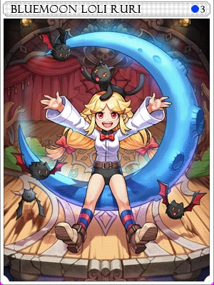 Blue Moon Loli Ruri Card