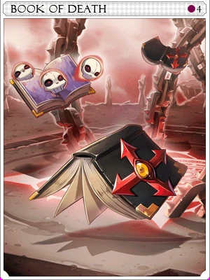 Book of Death Card