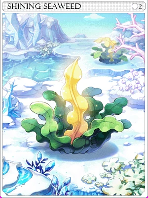 Shining Seaweed Card