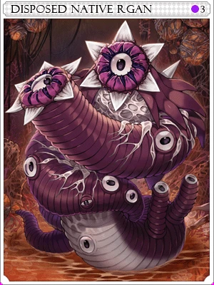 Wasted Primitive Rgan Card