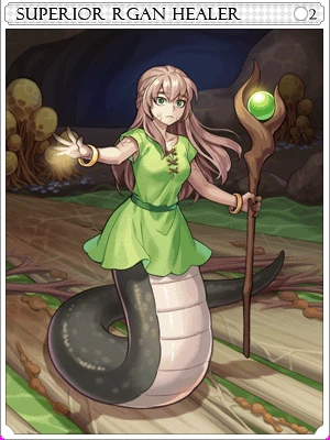 Superior Rgan Healer Card