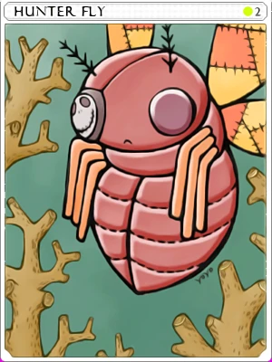 Carta Mosca Caçadora