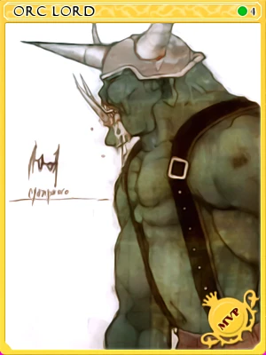Carta Senhor dos Orcs
