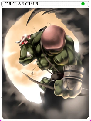 Carta Orc Arqueiro