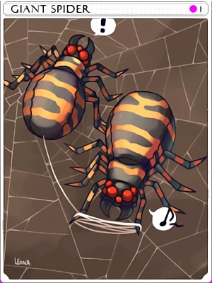 Carta Aranha Gigante