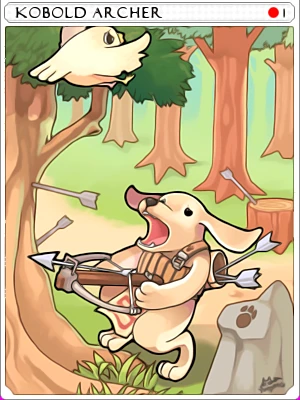 Carta Kobold Arqueiro