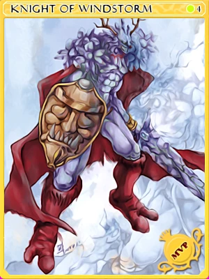 Carta Cavaleiro da Tempestade