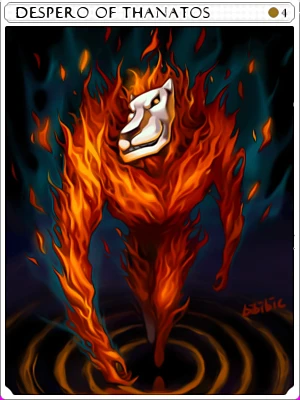 Carta Despero de Thanatos