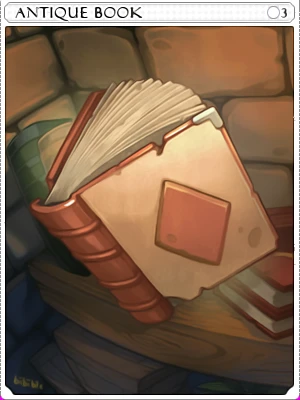 Carta Antigo Livro Danificado